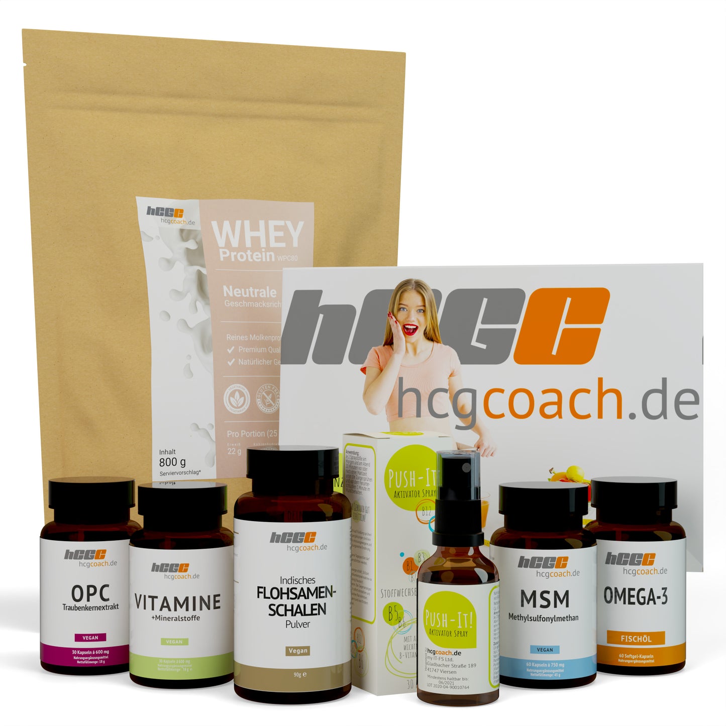 21 Tage Stoffwechselkur Komplettpaket ￨ hCGC®