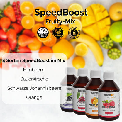 hCGC® SpeedBoost - Dein Mix (4 x 250 ml)