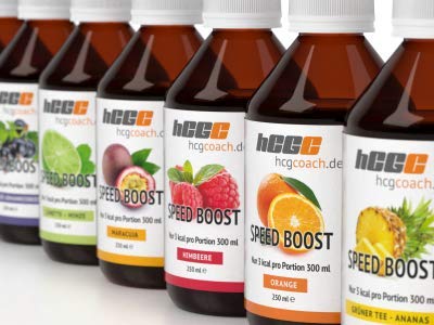 hCGC® SpeedBoost - Dein Mix (4 x 250 ml)