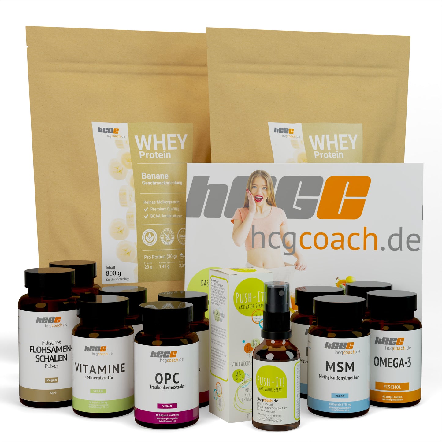 21 Tage Stoffwechselkur Komplettpaket ￨ hCGC®