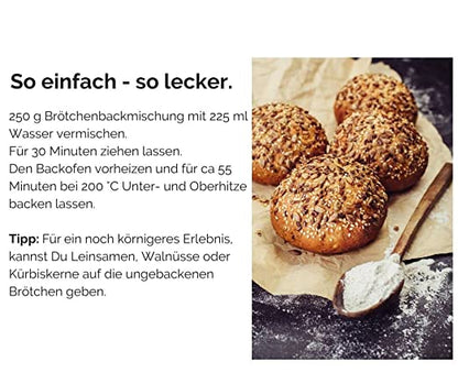 Greencarb® Körnis - Brot- und Brötchenbackmischung (250 g)