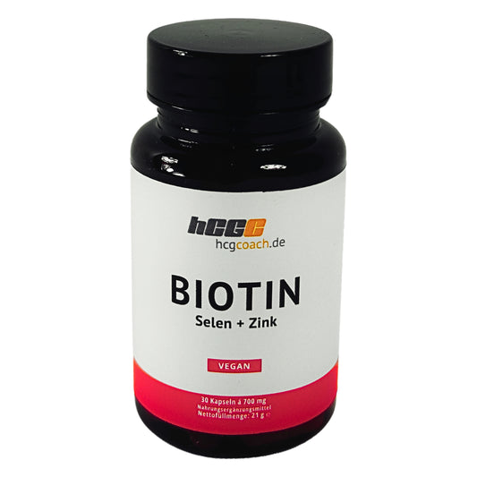 hCGC® Biotin+Selen+Zink Kapseln (30 Stück á 700 mg)