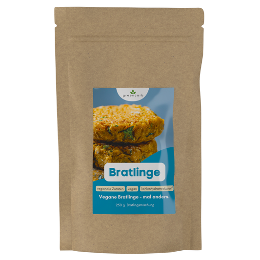 Greencarb® Bratlinge - Mischung zum selbst braten (250 g)