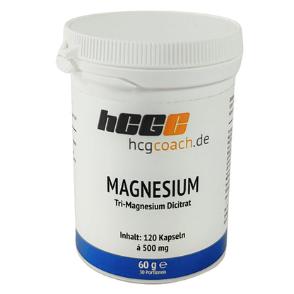 hCGC® Magnesium (120 Kapseln á 500 mg)