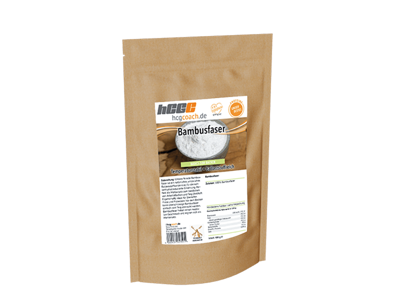 hCGC® Bambusfaser - Backbasics (400g)