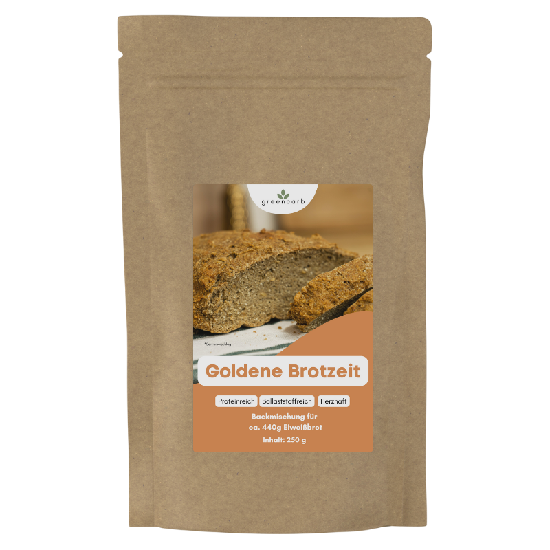 Greencarb® Brotbackmischung Gold, Mediterran, Sonnig (250 g)