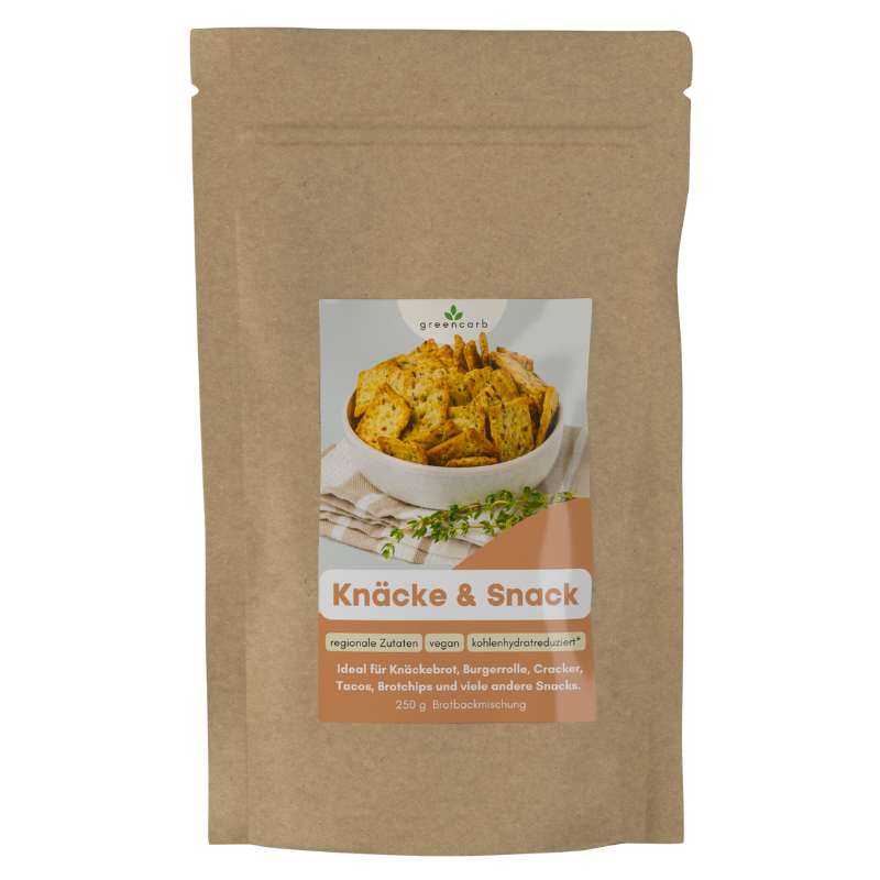 Greencarb® Knäcke & Snack - Backmischung (250 g)