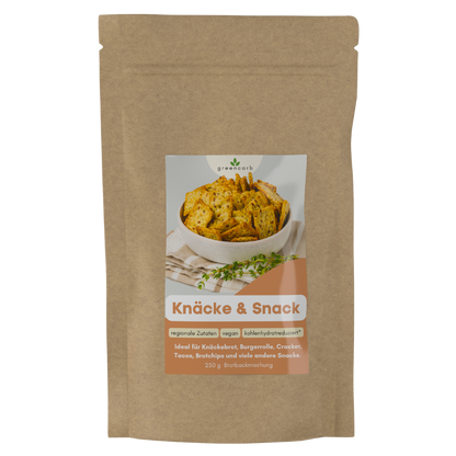 Greencarb® Knäcke & Snack - Backmischung (250 g)