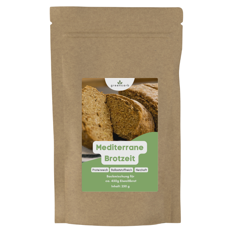 Greencarb® Brotbackmischung Gold, Mediterran, Sonnig (250 g)