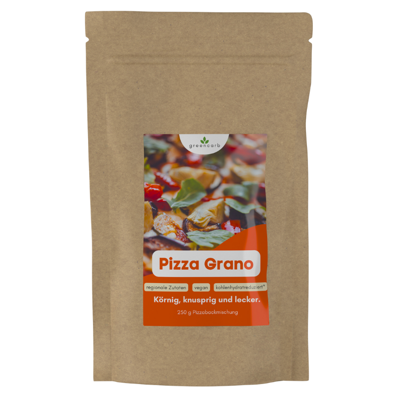 Greencarb® Pizza Grano - Teigmischung (250 g)