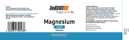 hCGC® Magnesium (120 Kapseln á 500 mg)