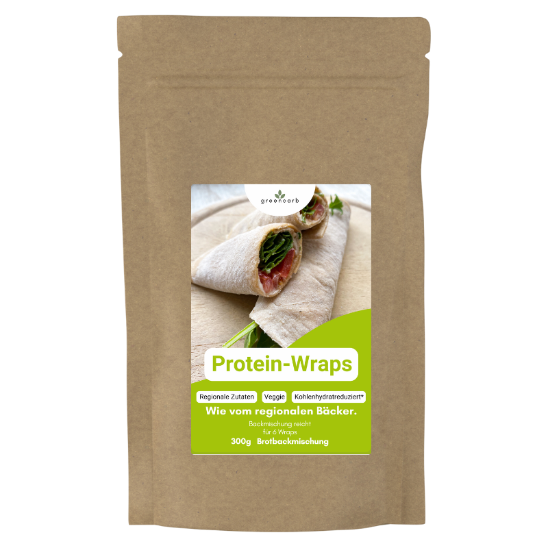 Greencarb® Backmischung Protein Wraps (300 g)